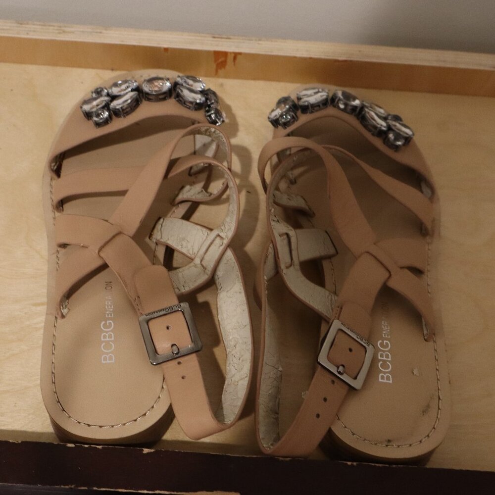 BCBGeneration Tan Sandals - Size 7.5